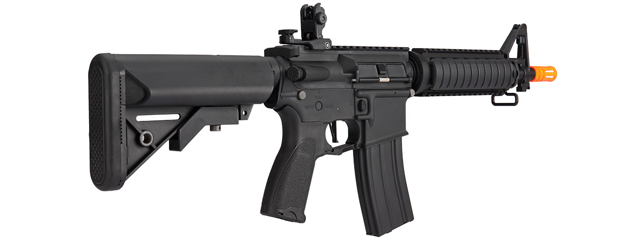 Lancer Tactical Hybrid Gen 2 MK18 MOD 0 CQB Airsoft AEG Rifle (Color: Black)