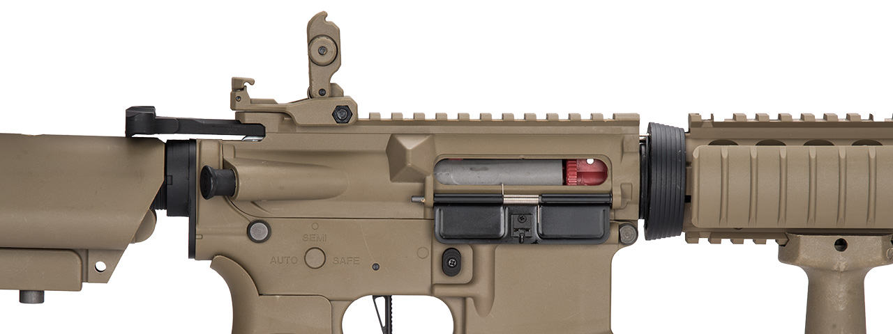 Lancer Tactical LT-02 Hybrid Gen 2 MK 18 MOD 0 CQB AEG [HIGH FPS] (TAN) - Click Image to Close