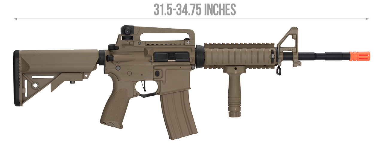 Lancer Tactical LT-04 Hybrid Gen 2 M4 RIS Airsoft AEG [HIGH FPS] (TAN)