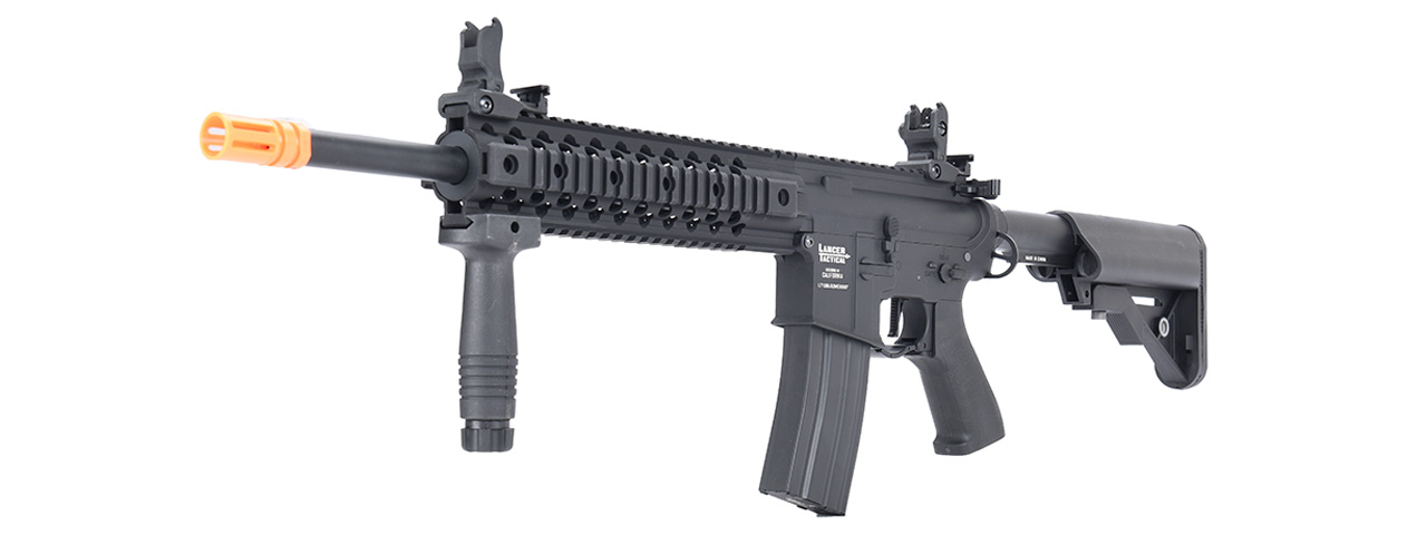 Lancer Tactical Low FPS Gen 2 Proline M4 Evo Airsoft AEG Rifle (Color: Black) - Click Image to Close