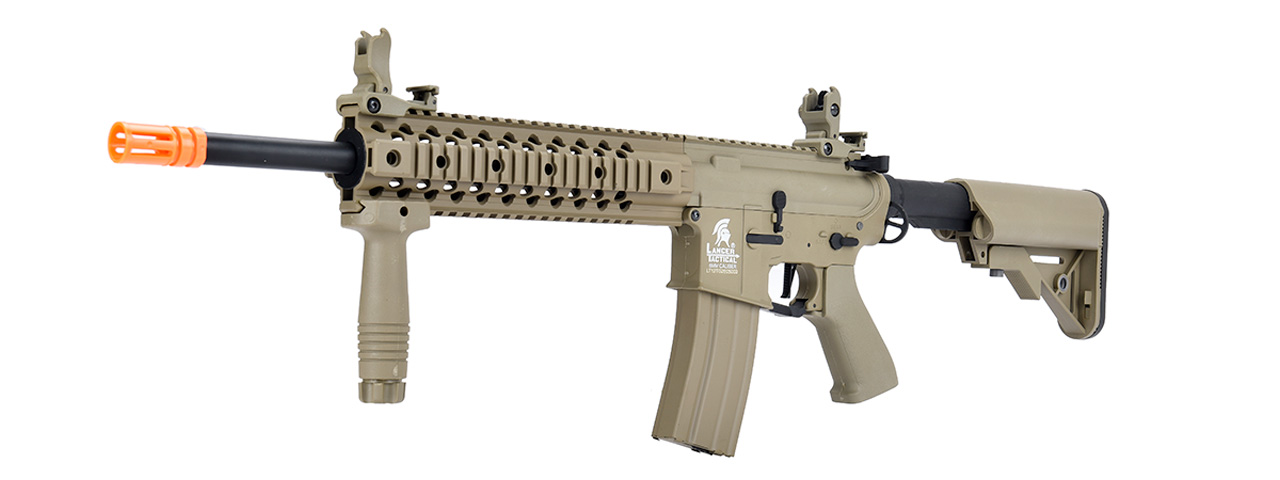 Lancer Tactical Hybrid Gen 2 Proline M4 Evo Airsoft AEG Rifle (Color: Tan) - Click Image to Close