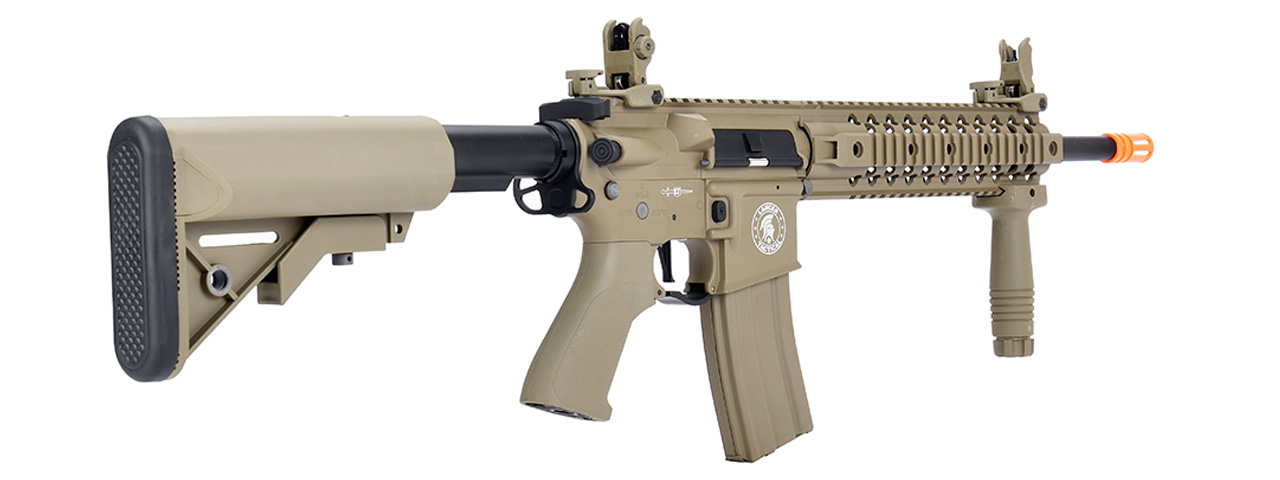 Lancer Tactical Gen 2 Proline M4 Evo Airsoft AEG Rifle (Color: Tan) - Click Image to Close