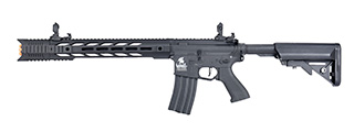 Lancer Tactical Hybrid Gen 2 SPR Interceptor Airsoft AEG Rifle (Color: Black)