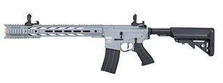 Lancer Tactical Low FPS Proline M4 SPR Interceptor Airsoft AEG Rifle (Color: Gray)