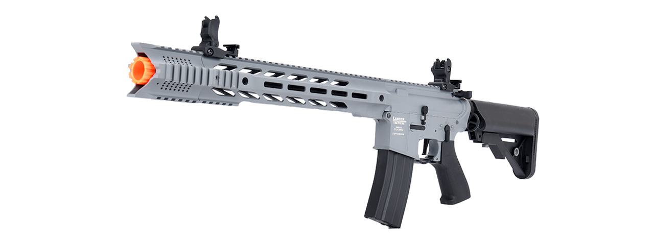 Lancer Tactical Low FPS Proline M4 SPR Interceptor Airsoft AEG Rifle (Color: Gray)