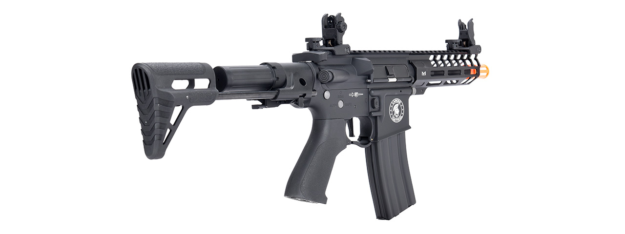 Lancer Tactical ProLine NEEDLETAIL PDW AEG [LOW FPS] (BLACK) - Click Image to Close