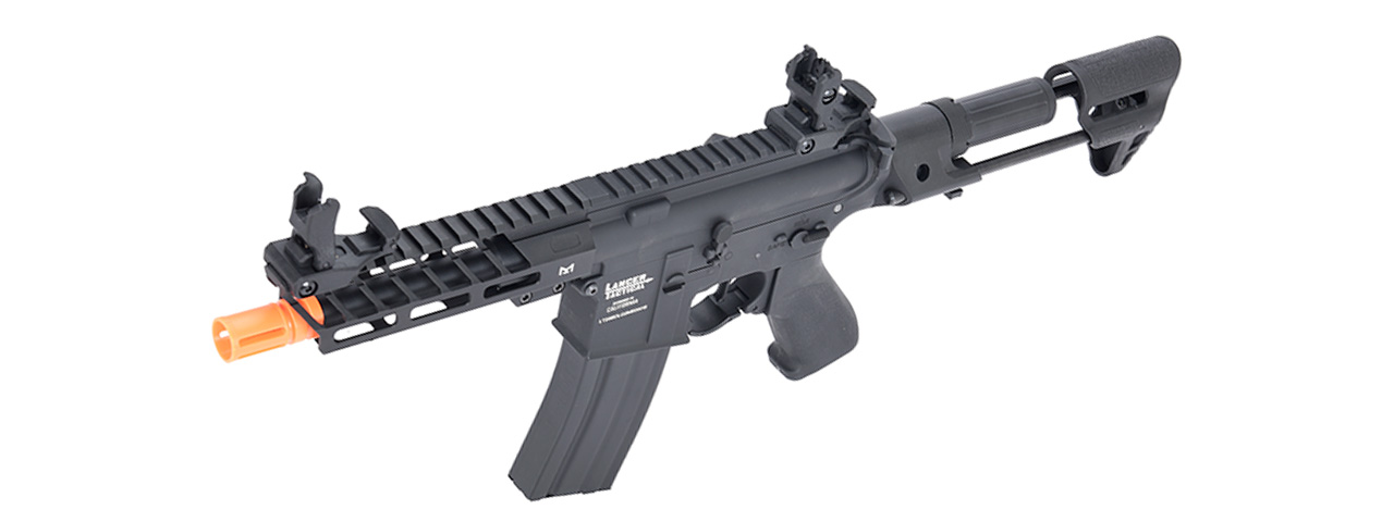 Lancer Tactical ProLine NEEDLETAIL PDW AEG [LOW FPS] (BLACK) - Click Image to Close