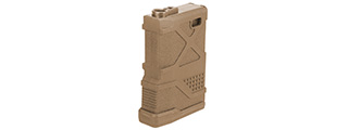 Lancer Tactical 70rd HPA Speed Magazine for M4 / M16 / Enforcer AEGs [Mid Cap] (TAN)