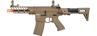 Lancer Tactical Low FPS ProLine Needletail Airsoft AEG Rifle with PDW Stock (Color: Tan)