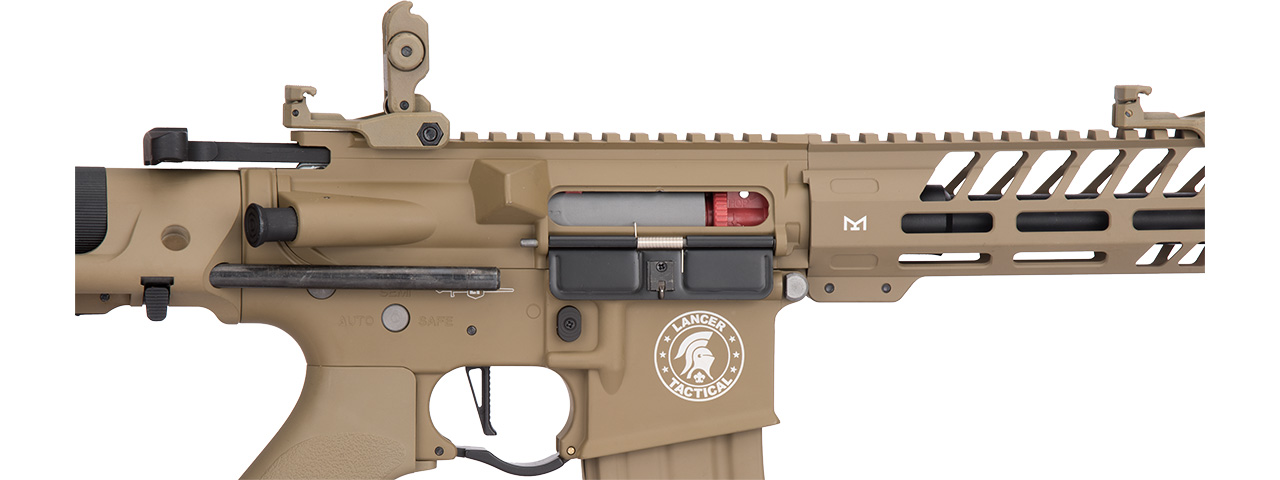 Lancer Tactical Low FPS ProLine Needletail Airsoft AEG Rifle with PDW Stock (Color: Tan)