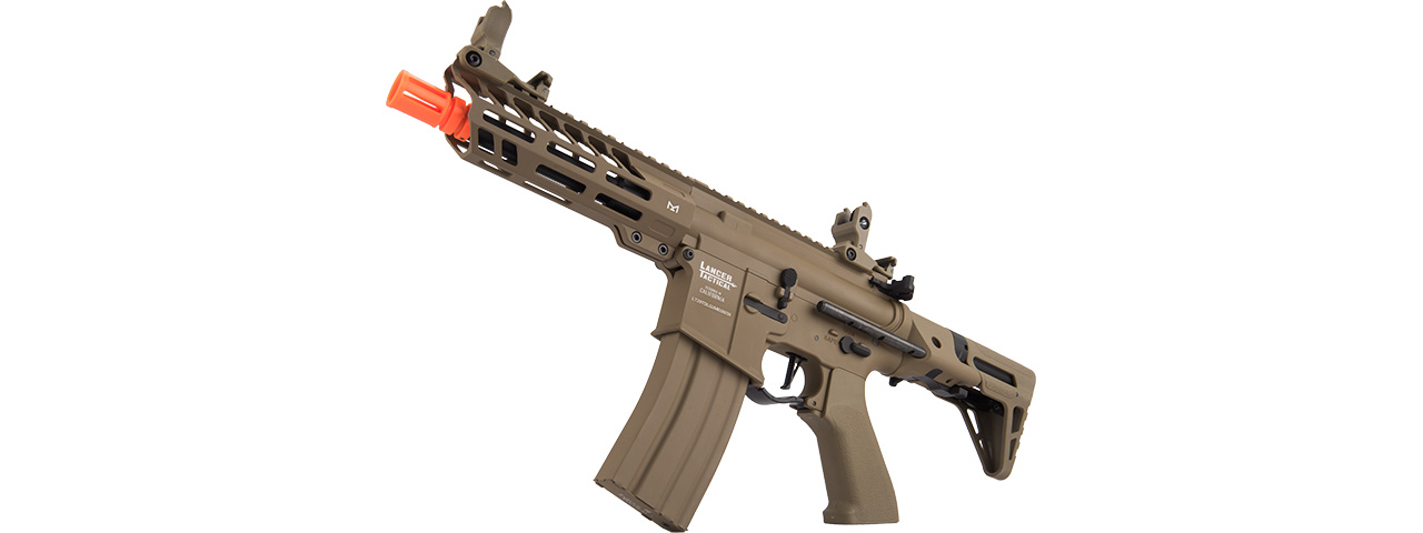 Lancer Tactical Low FPS ProLine Needletail Airsoft AEG Rifle with PDW Stock (Color: Tan)