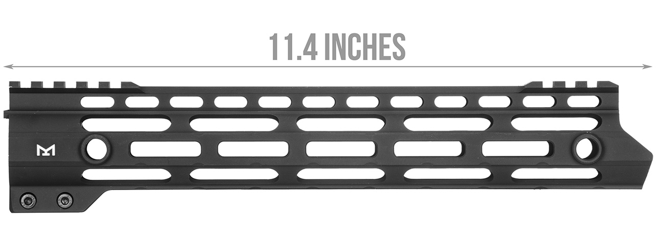 Lancer Tactical BLACKBIRD 11.5" M-LOK Handguard (BLACK) - Click Image to Close