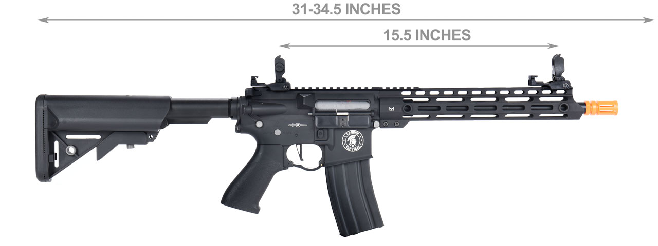 Lancer Tactical Enforcer BLACKBIRD Airsoft AEG Rifle [HIGH FPS] (BLACK) - Click Image to Close