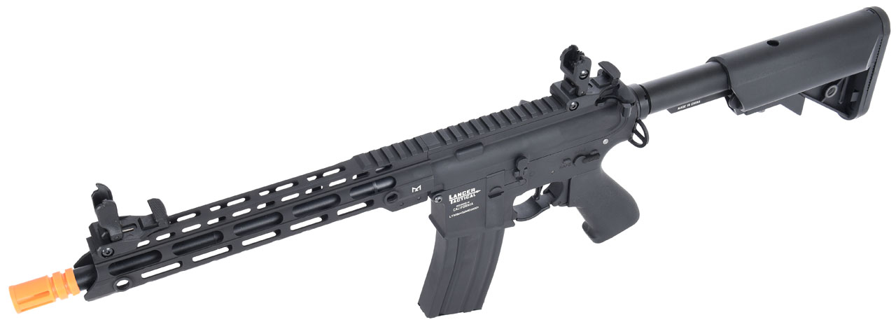 Lancer Tactical Enforcer BLACKBIRD Airsoft AEG Rifle [HIGH FPS] (BLACK) - Click Image to Close