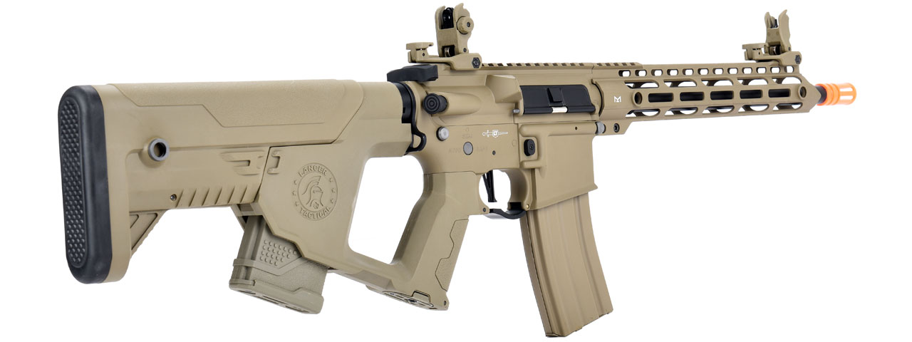 Lancer Tactical Enforcer BLACKBIRD AEG Rifle w/ Alpha Stock [HIGH FPS] (TAN)