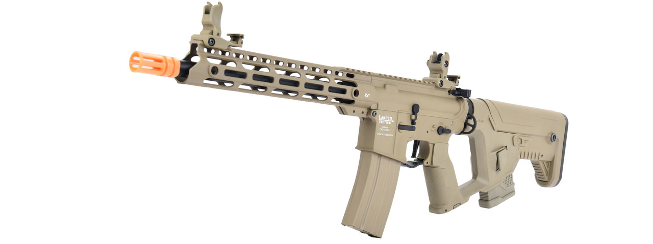 Lancer Tactical Enforcer BLACKBIRD AEG Rifle w/ Alpha Stock [LOW FPS] (TAN)