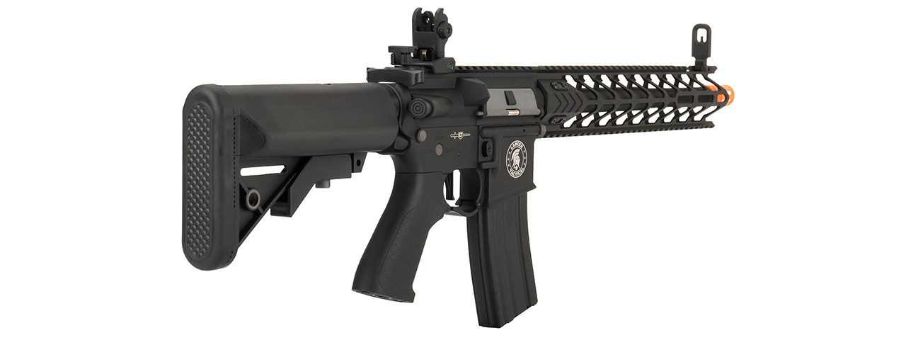 Lancer Tactical Enforcer NIGHT WING AEG [HIGH FPS] (BLACK) - Click Image to Close