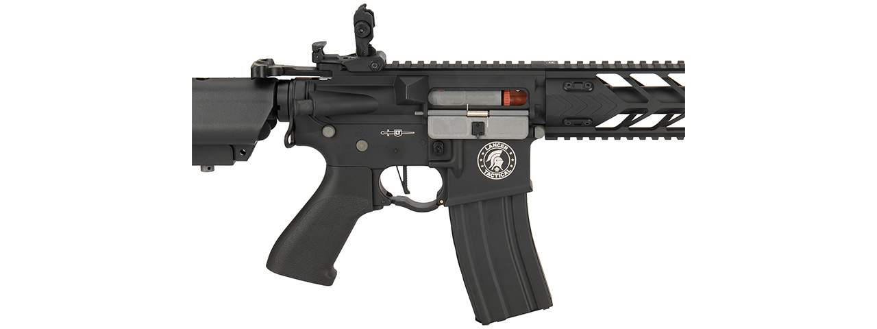 Lancer Tactical Enforcer NIGHT WING AEG [HIGH FPS] (BLACK) - Click Image to Close