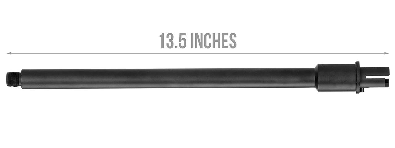 Lancer Tactical M4 AEG NIGHT WING Metal Outer Barrel (BLACK) - Click Image to Close