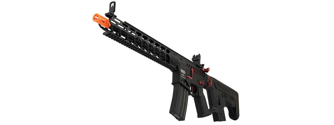 Lancer Tactical Enforcer NIGHT WING Skeleton AEG [HIGH FPS] (BLACK + RED) - Click Image to Close