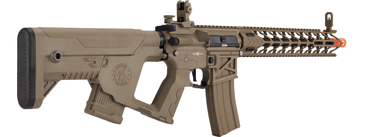 Lancer Tactical Enforcer NIGHT WING Skeleton AEG [HIGH FPS] w/ Alpha Stock (TAN) - Click Image to Close