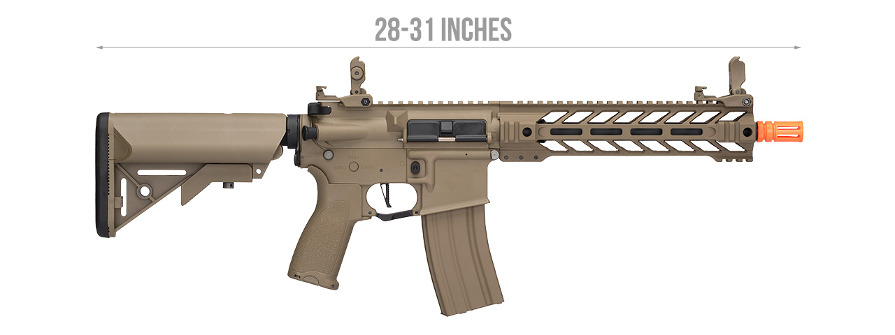 Lancer Tactical Enforcer Hybrid Gen 2 BATTLE HAWK AEG [HIGH FPS] (TAN) - Click Image to Close