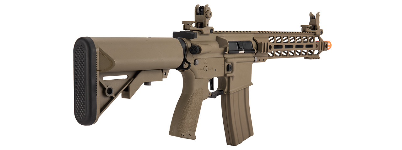 Lancer Tactical Enforcer Hybrid Gen 2 BATTLE HAWK AEG [HIGH FPS] (TAN) - Click Image to Close