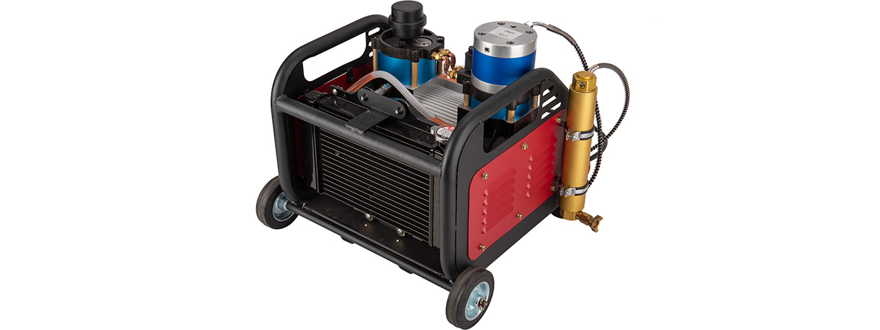 Lancer Tactical 110V Oil-Free PCP Air Compressor [1500 Watt] (6000 PSI)