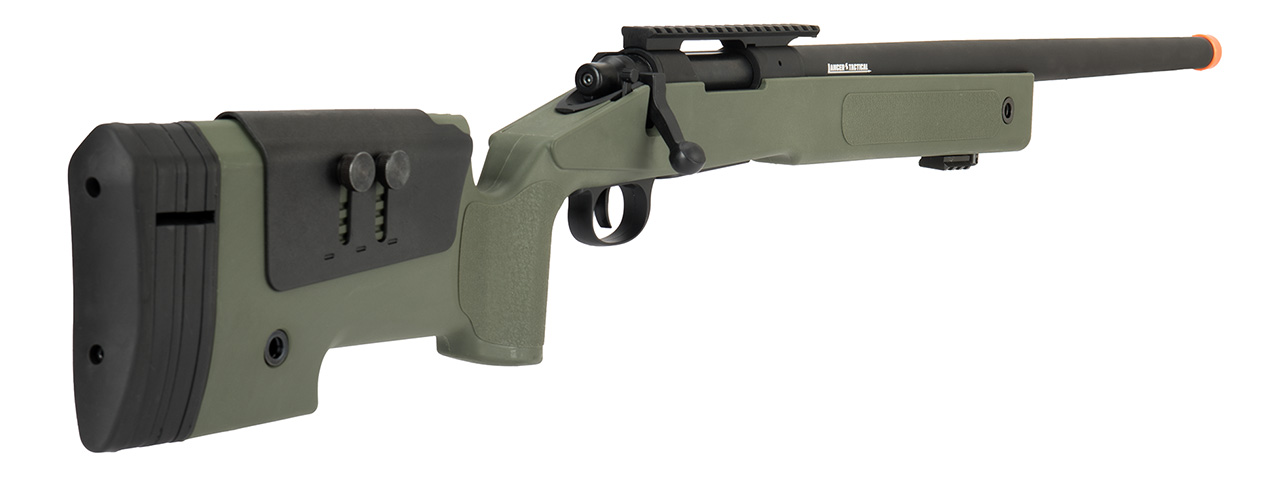 Lancer Tactical M40A3 Bolt Action Sniper Rifle (OD Green) - Click Image to Close