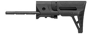 Lancer Tactical M4 AEG Retractable PDW Stock (BLACK)
