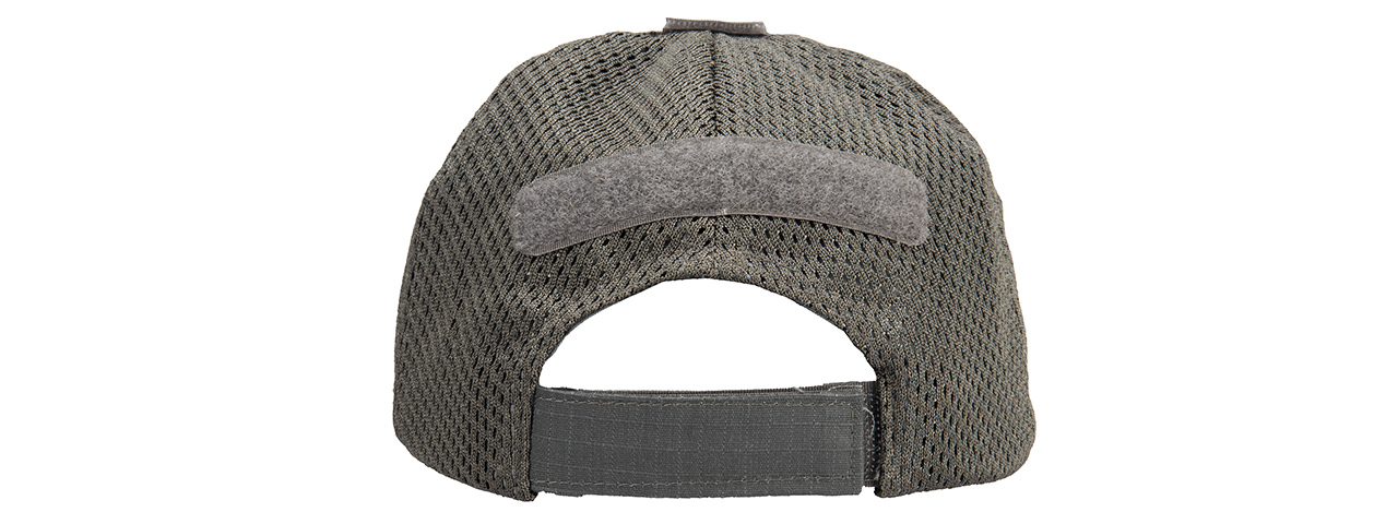 Lancer Tactical Ripstop Adhesion Operator Cap (GRAY) - Click Image to Close