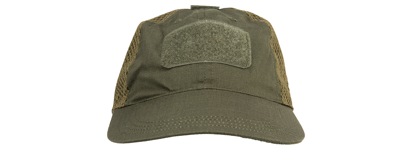 Lancer Tactical Ripstop Adhesion Operator Cap (GREEN)