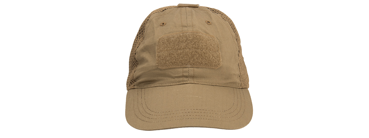 Lancer Tactical Ripstop Adhesion Operator Cap (TAN) - Click Image to Close