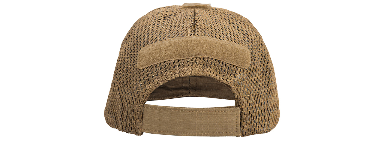 Lancer Tactical Ripstop Adhesion Operator Cap (TAN) - Click Image to Close