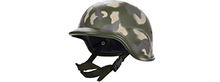 PASGT Airsoft Helmet w/ Adjustable Chin Strap (WOODLAND)