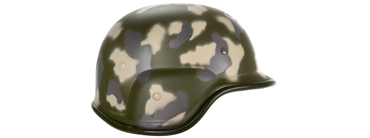 PASGT Airsoft Helmet w/ Adjustable Chin Strap (WOODLAND)