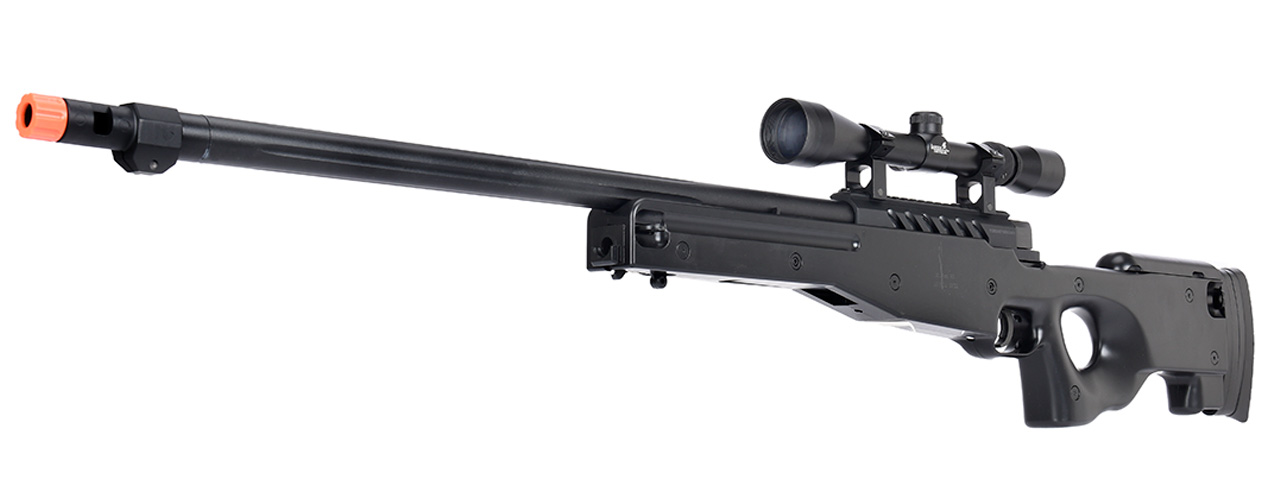 WellFire MB15 L96 Bolt Action Airsoft Sniper Rifle w/ Scope (BLACK)