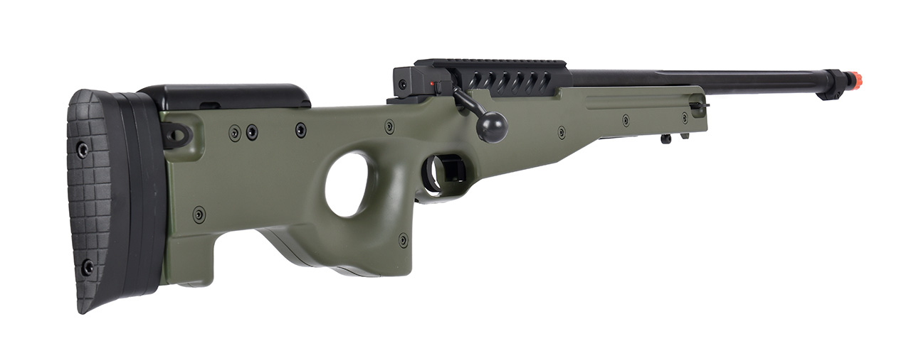 WellFire MB15 L96 Bolt Action Airsoft Sniper Rifle (OD GREEN) - Click Image to Close