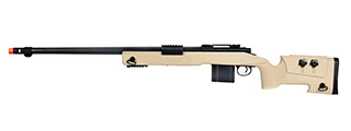 WellFire MB4416 M40A3 Bolt Action Airsoft Sniper Rifle (TAN)