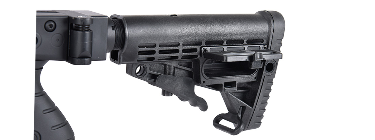 WellFire MB4418-1 Bolt Action Airsoft Sniper Rifle w/ Bipod (BLACK)