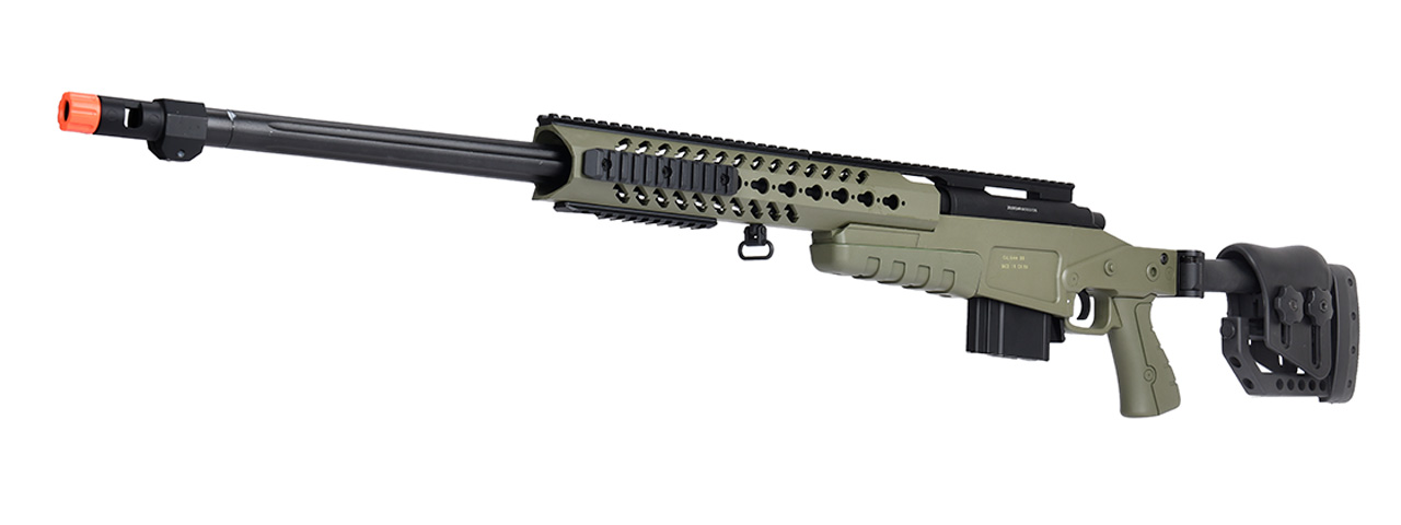 WellFire MB4418-2 Bolt Action Airsoft Sniper Rifle (OD GREEN)
