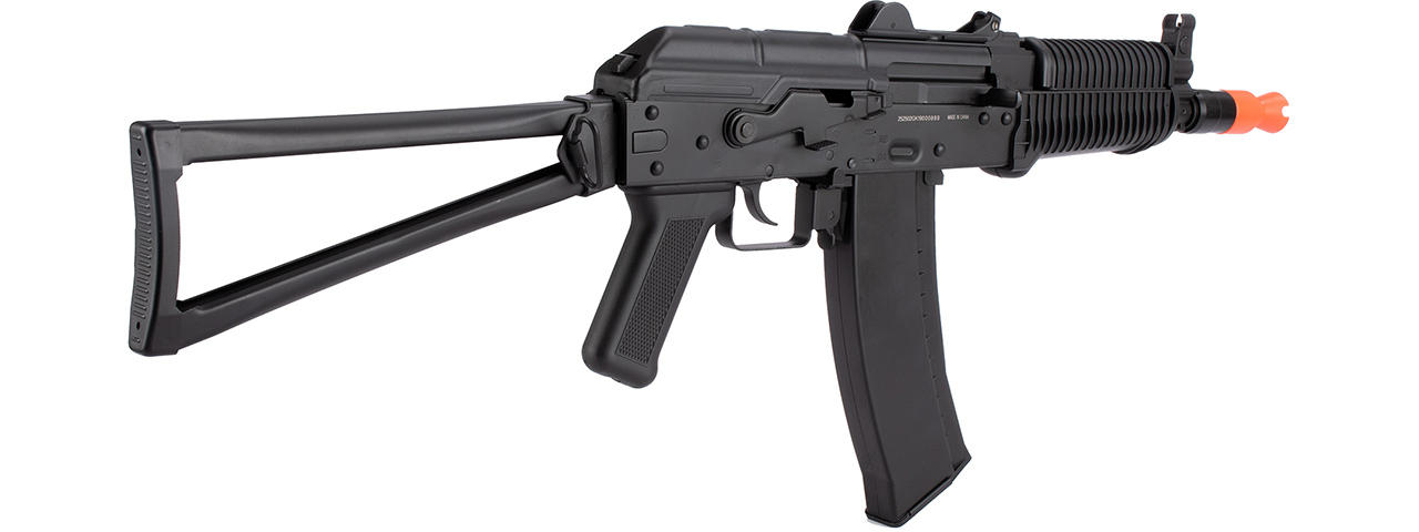 WellFire AK74U Gas Blowback GBB Airsoft Rifle (BLACK)