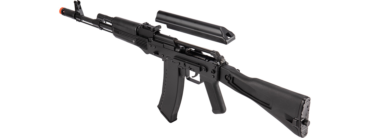 WellFire AK74 Gas Blowback GBB Airsoft Rifle (BLACK)