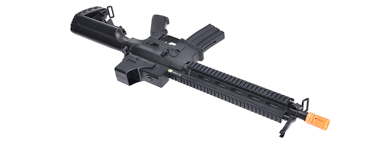 UK ARMS P2219 10.5" RIS SPRING M4 RIFLE W/ MOCK DOT SIGHT (BLACK)