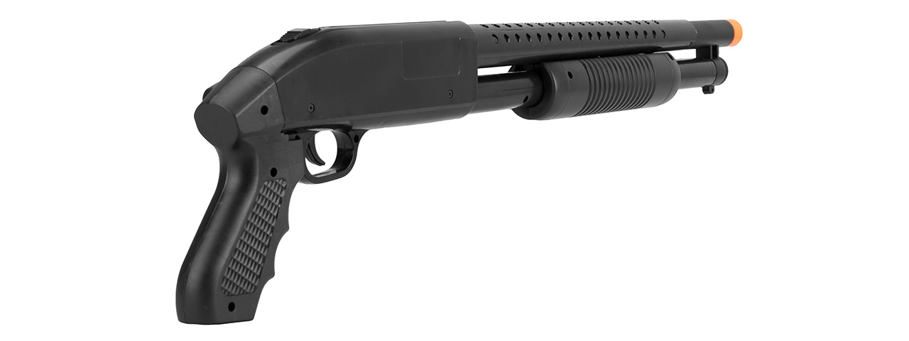 UK Arms P388 Pump Action Airsoft Spring Shotgun (Color: Black)