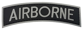 G-Force Airborne PVC Arch Patch (BLACK/GREY)