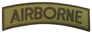 G-Force Airborne PVC Arch Patch (TAN/BROWN)