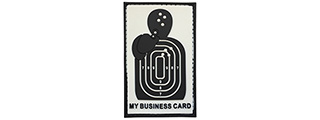 G-Force Target Practice Business Card PVC Morale Patch