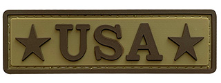 G-Force USA PVC Morale Patch (TAN)