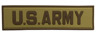 G-Force U.S. Army PVC Morale Patch (TAN/BROWN)